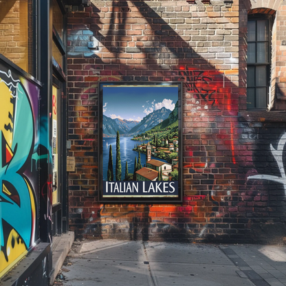 Italian Lakes Landscape