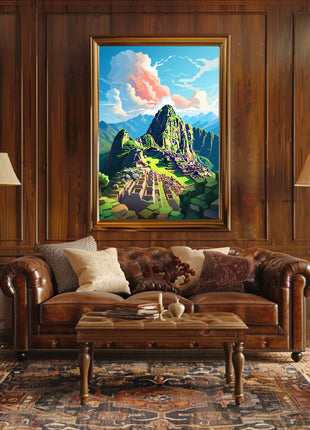 Machu Picchu Adventure Awaits Cultural or Heritage Poster