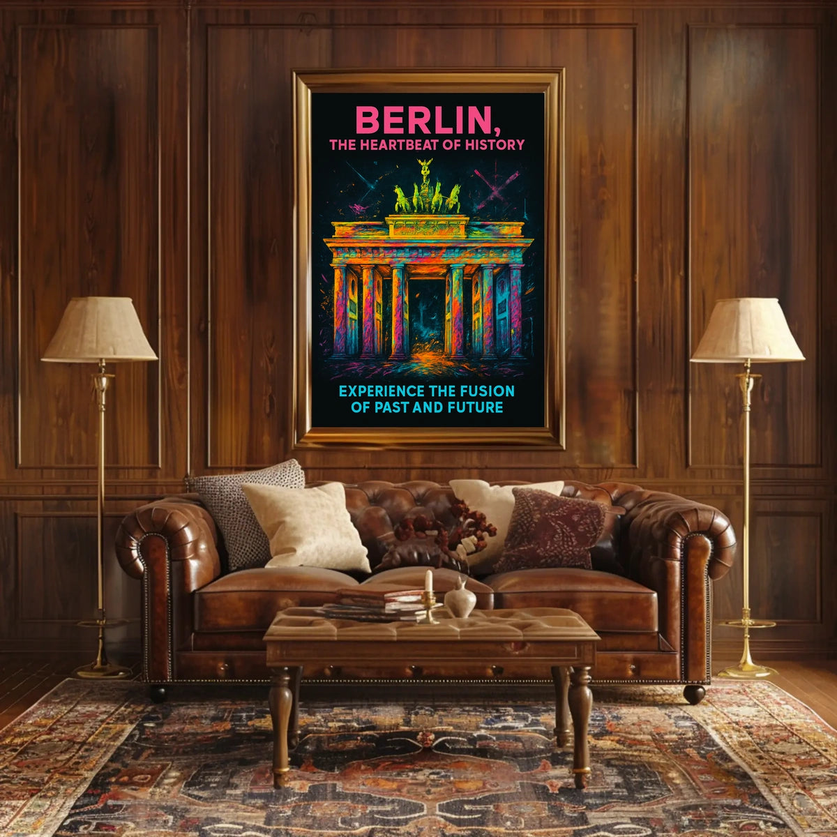 Berlin The Heartbeat of History Poster