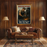 Build for Victory Poster