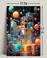 Cosmic Architecture Poster PosterGoat