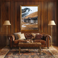 Rustic Mountain Retreat Poster
