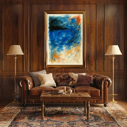 Abstract Waves Of Color Abstract Poster