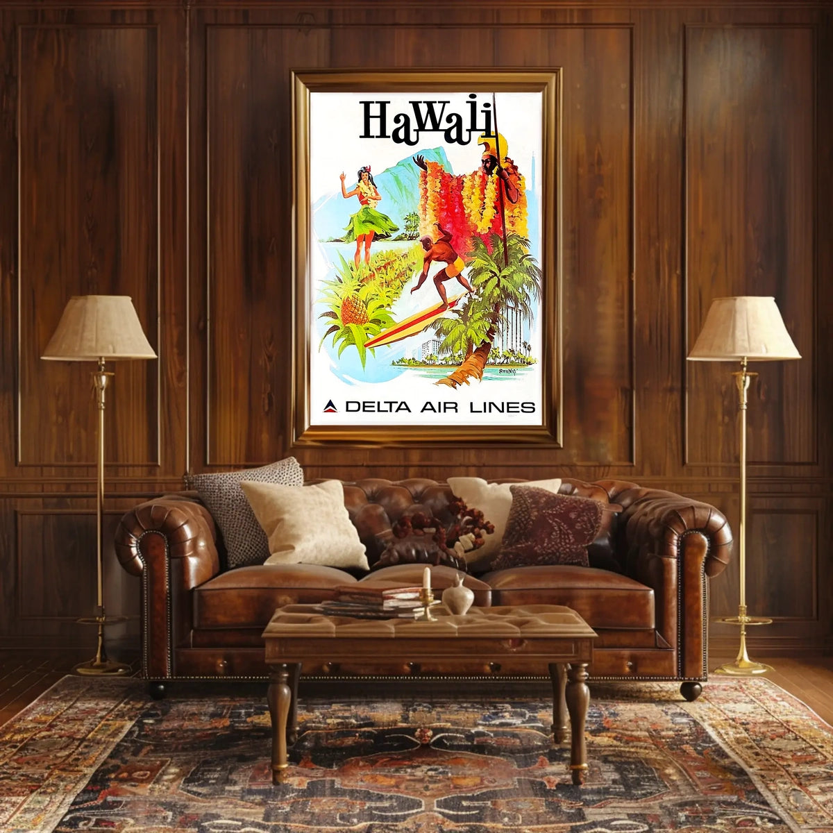 Explore Hawaii With Delta Air Lines Poster