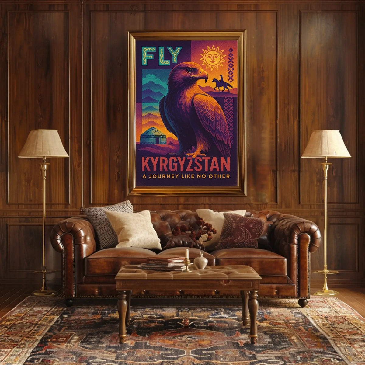 Fly Kyrgyzstan A Journey Like No Other Poster