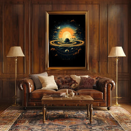 Celestial Harmony Poster