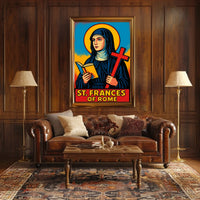 St. Frances of Rome Poster