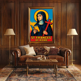 St. Frances of Rome Poster