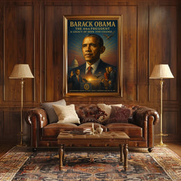 Barack Obama Hope and Change Presidential Poster
