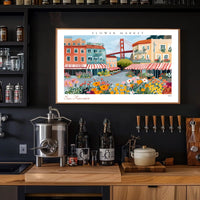 San Francisco Flower Market 2024 Poster PosterGoat