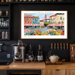 San Francisco Flower Market 2024 Poster PosterGoat