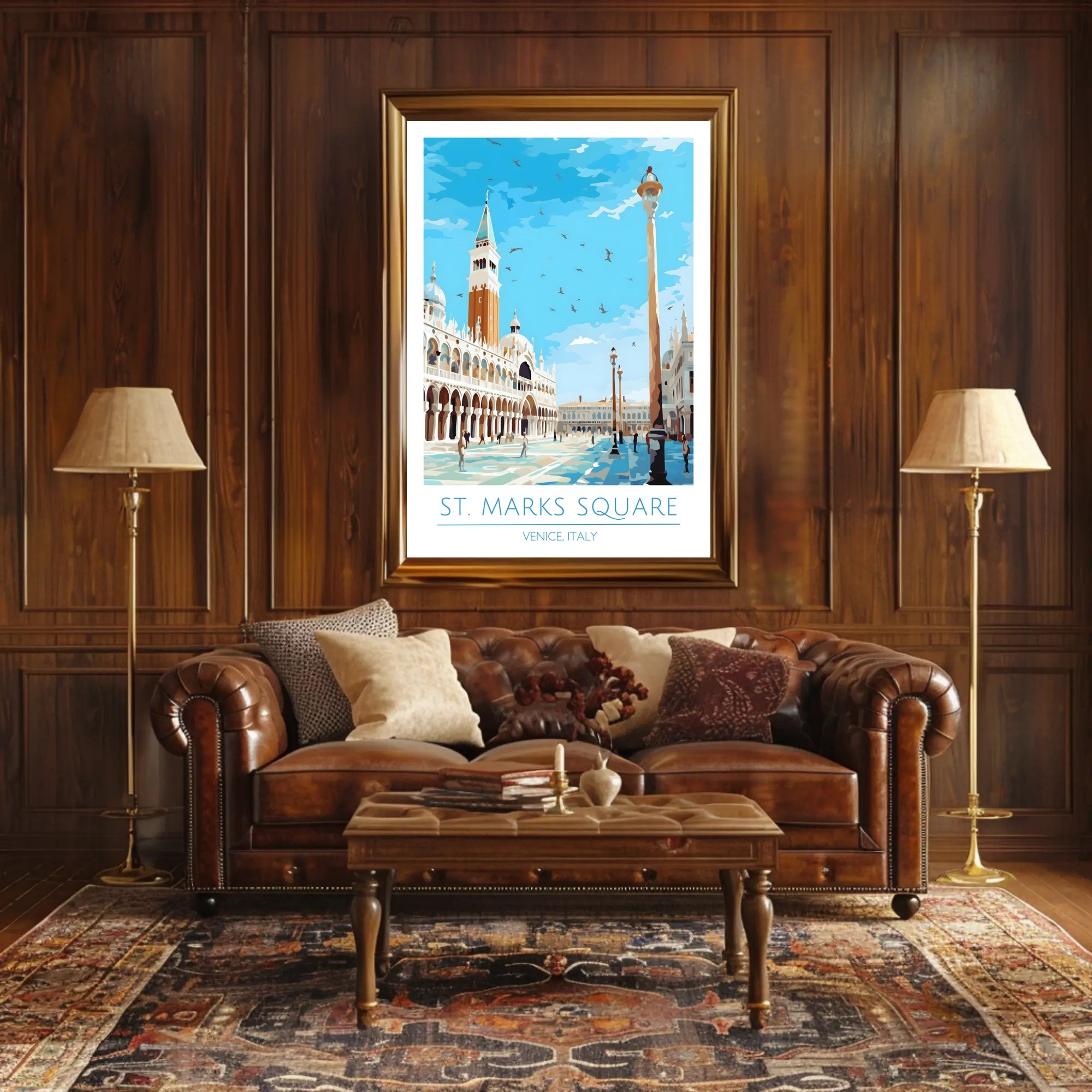St. Mark's Square, Venice Poster