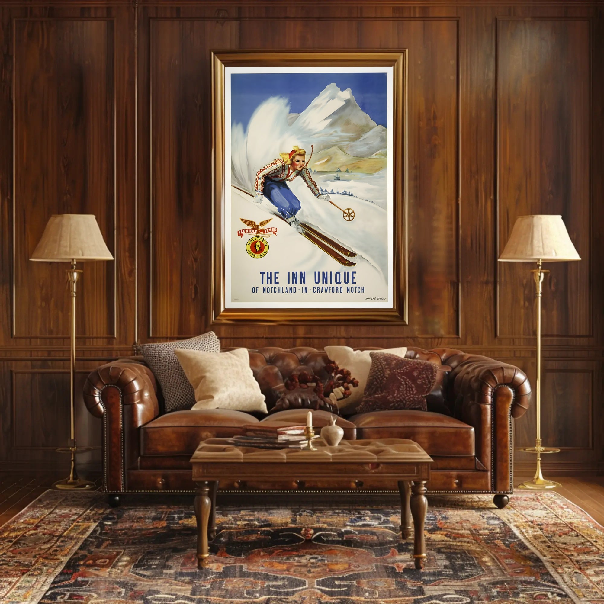 The Inn Unique at Notchland Poster PosterGoat