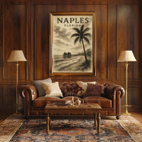 Naples Florida Serene Coastal Escape Poster Wall Art