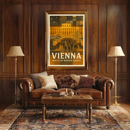 Vienna Waltz Of Winter Lights Poster