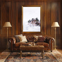 Misty Mountain Serenity Poster