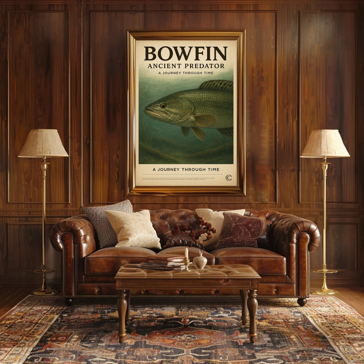 Bowfin Ancient Predator Poster