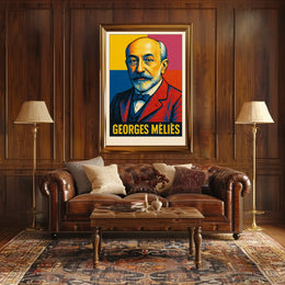 Georges Méliès Cinematic Pioneer Poster
