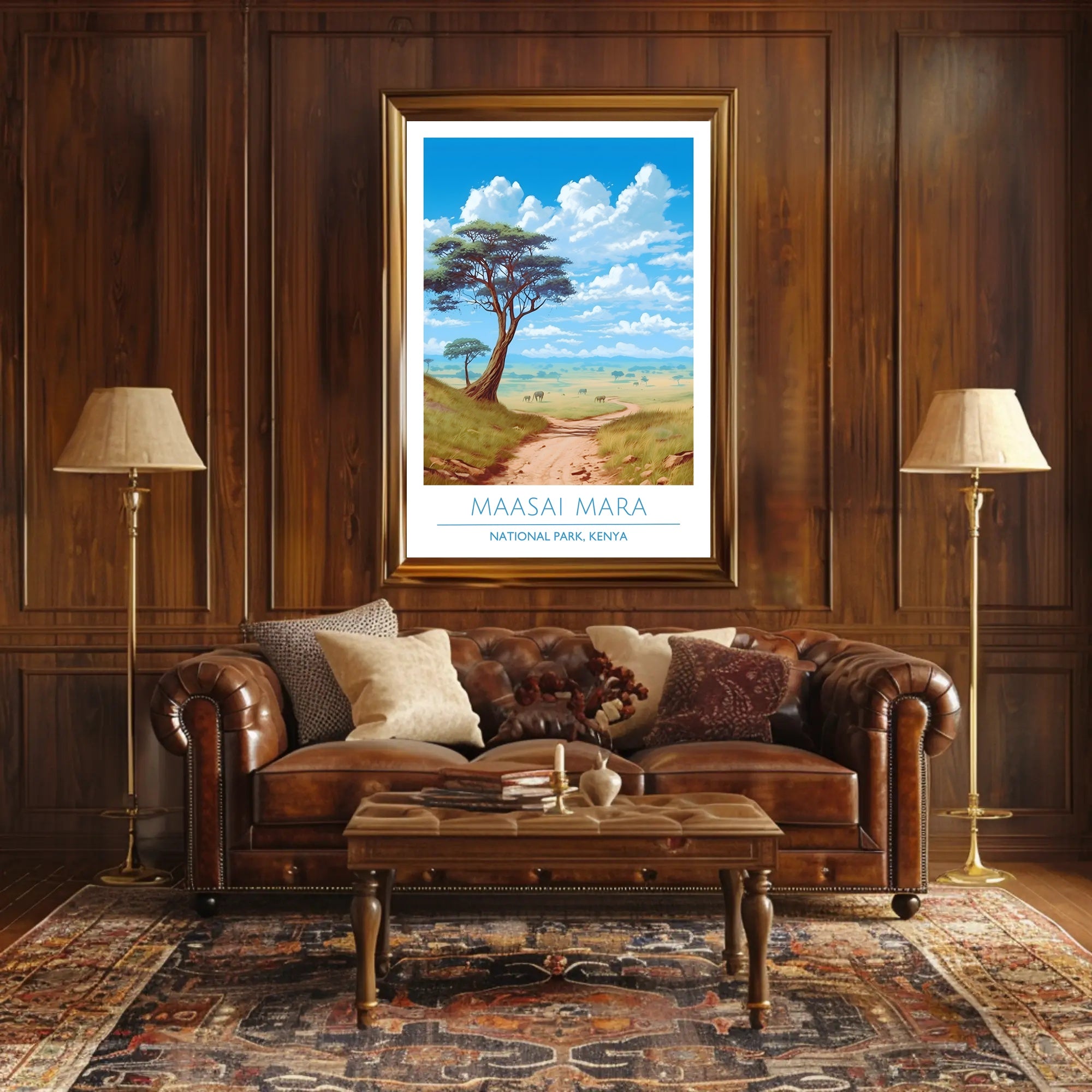 Maasai Mara National Park Poster