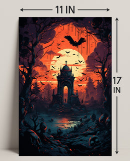 Eerie Twilight Poster