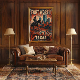 Fort Worth, Texas Poster
