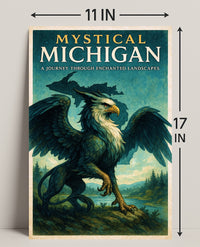 Mystical Michigan Poster PosterGoat
