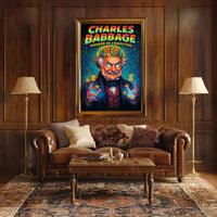 Charles Babbage Pioneer of Computing Poster PosterGoat