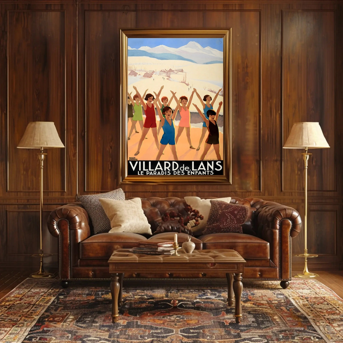 Villard-De-Lans Le Paradis Des Enfants Poster