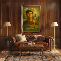 Legendary Athlete Tribute Poster