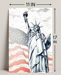 Liberty And Freedom Poster