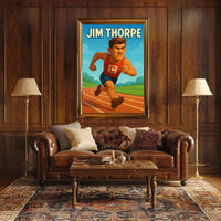 Jim Thorpe Athletic Legend Poster