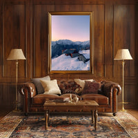 Mountain Serenity At Dusk Poster