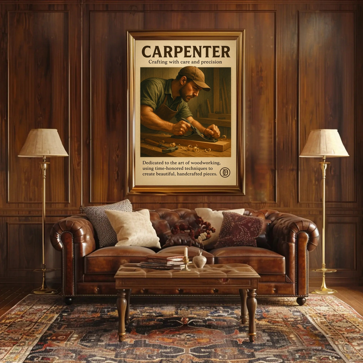 The Art Of Carpentry Poster