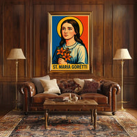 St. Maria Goretti Poster