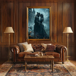 Gothic Romance in the Mist Poster PosterGoat