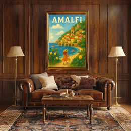 Amalfi Coast Dream Poster