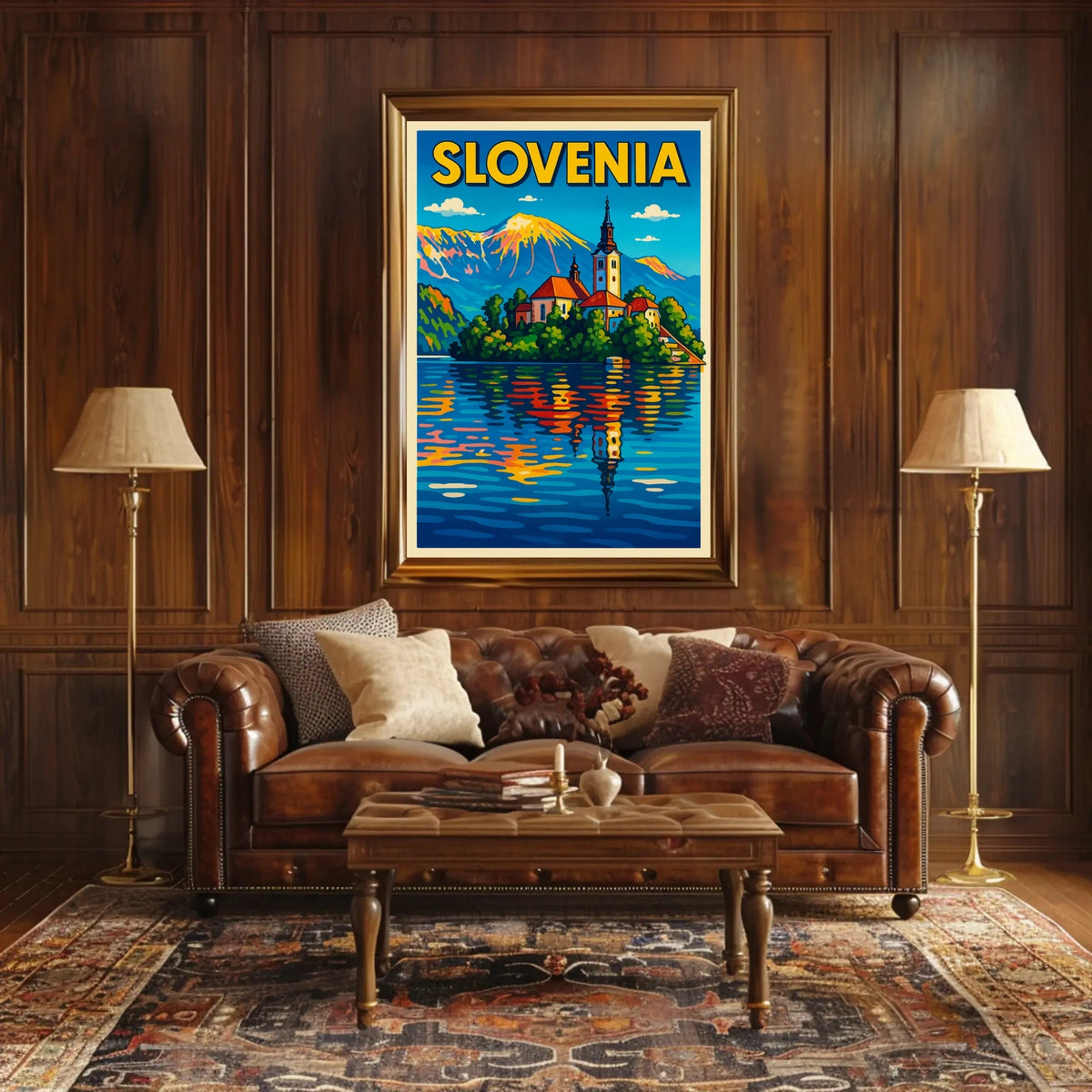 Slovenia Travel Poster