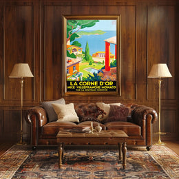 La Corne DOr Travel Poster