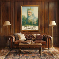 Saint Isabel Of France Poster