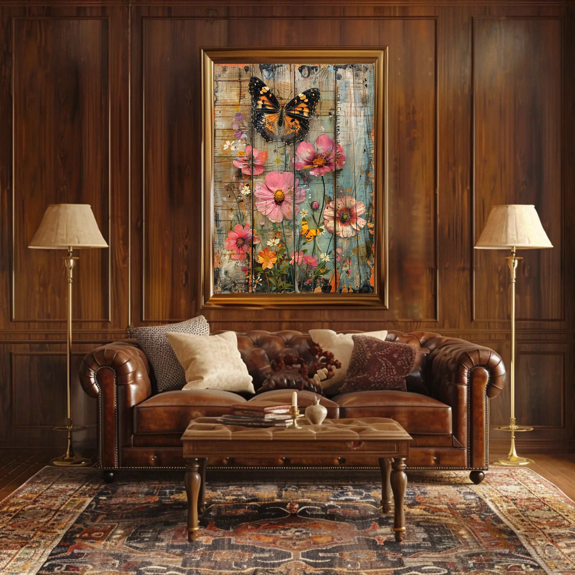 Vibrant Nature Collage Poster PosterGoat