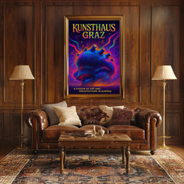 Kunsthaus Graz A Fusion of Art and Architecture Poster