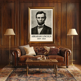 Abraham Lincoln Tribute Photography Poster