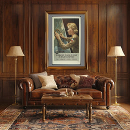 Woman's Place in War Poster PosterGoat