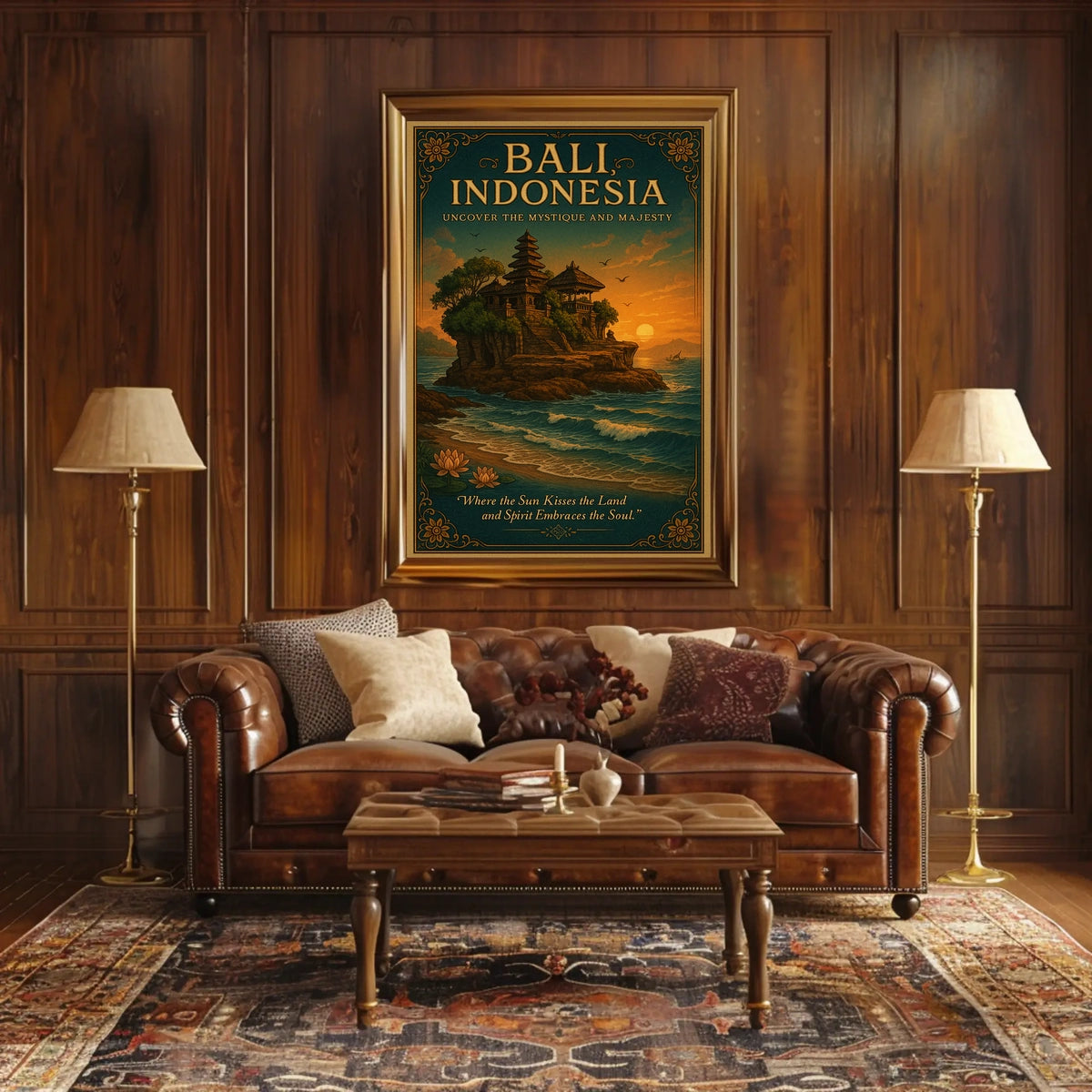 Bali, Indonesia Uncover the Mystique and Majesty Poster