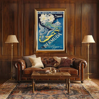 Bermuda By Clipper Poster