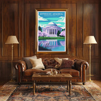 Jefferson Memorial Poster
