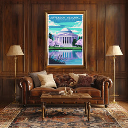 Jefferson Memorial Poster