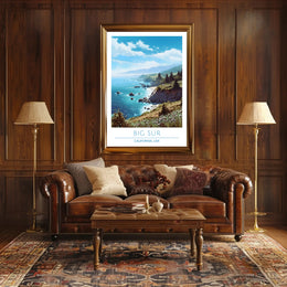 Big Sur Scenic Poster