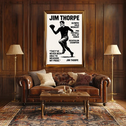 Celebrating Jim Thorpes Legacy Poster