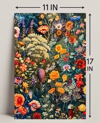 Vibrant Floral Symphony William Morris Art Poster